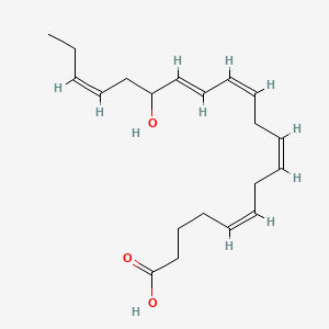 Chemical structure of 15-Hepe