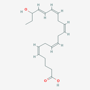 Chemical structure of 18-Hepe
