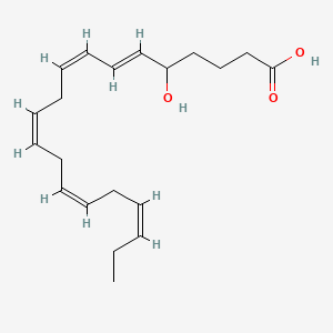Chemical structure of (±)5-HEPE