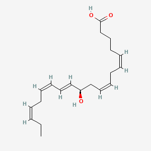 Chemical structure of 11R-Hepe