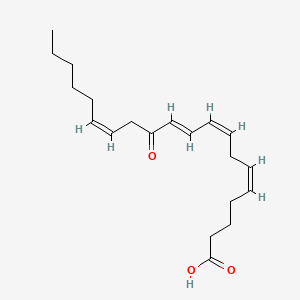 Chemical structure of 12-OxoETE
