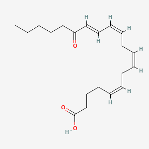 Chemical structure of 15-OxoETE