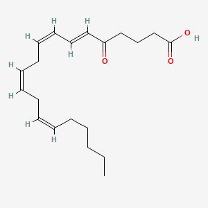 Chemical structure of 5-OxoETE MaxSpec® Standard