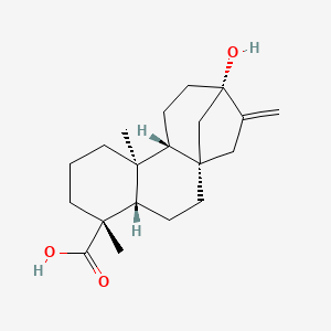 Chemical structure of Steviol