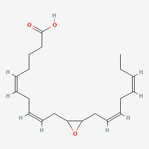 Chemical structure of (±)11(12)-EpETE