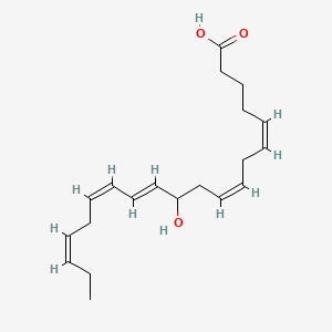 Chemical structure of (±)11-HEPE