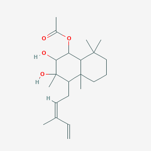 Chemical structure of (±)7(8)-DiHDTE