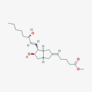 Chemical structure of Carbaprostacyclin methyl ester