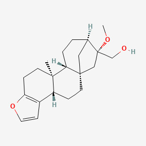 Chemical structure of 16-O-Methylcafestol
