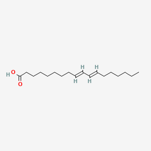 Chemical structure of Isolinoleic acid