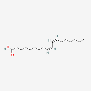 Chemical structure of 9(Z),11(Z)-Conjugated Linoleic Acid