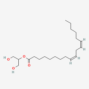 Chemical structure of 2-Linoleoylglycerol