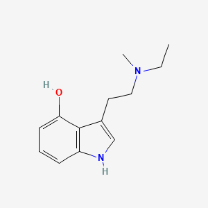Chemical structure of 4-hydroxy MET