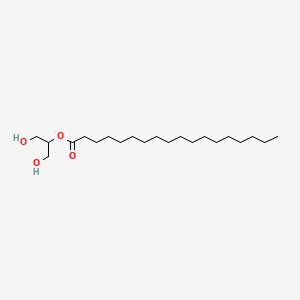 Chemical structure of 2-Monostearin