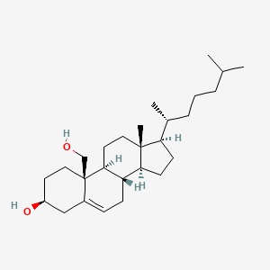 Chemical structure of 19-Hydroxycholesterol