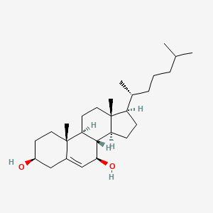 Chemical structure of 7β-hydroxy Cholesterol