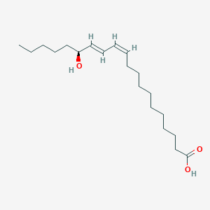Chemical structure of 15(S)-HEDE