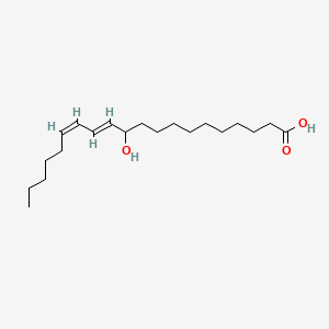 Chemical structure of (±)11-HEDE