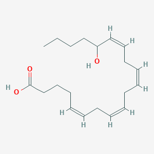 Chemical structure of (±)16-HETE