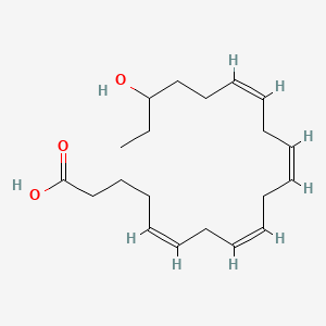 Chemical structure of (±)18-HETE