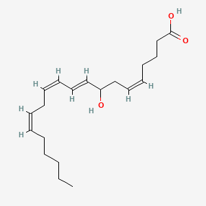 Chemical structure of 8-Hete