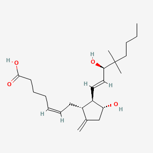 Chemical structure of Meteneprost