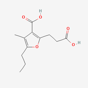 Chemical structure of CMPF