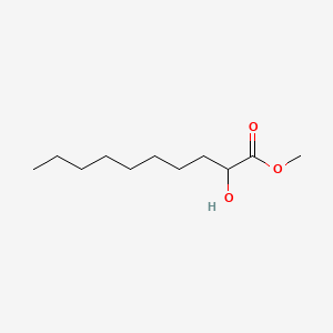 Chemical structure of Methyl 2-hydroxydecanoate