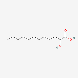 Chemical structure of Hydroxylauric Acid
