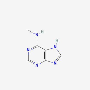 Chemical structure of N6-Methyladenine