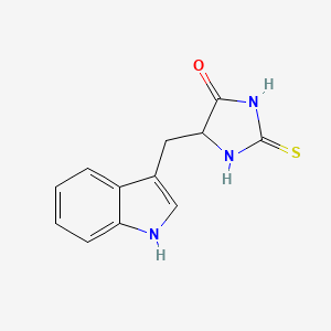 Chemical structure of Necrostatin-1 Inactive Control