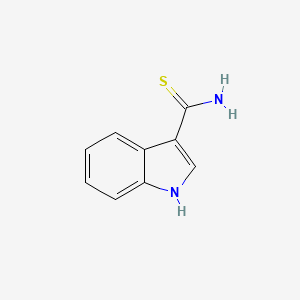 Chemical structure of Indole-3-thio Carboxamide