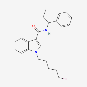 Chemical structure of 5-fluoro ethylbenzyl-PICA