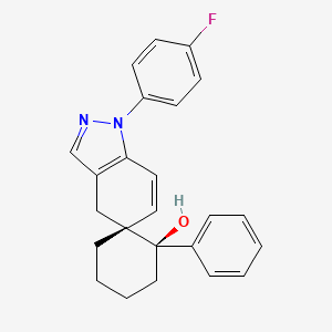 Chemical structure of 2-fluoro NNEI