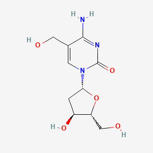 Chemical structure of 5-(Hydroxymethyl)-2'-deoxycytidine