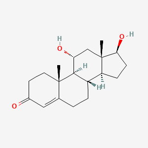 Chemical structure of 11α-hydroxy Testosterone