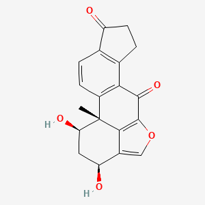 Chemical structure of Demethoxyviridiol