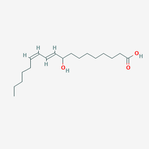 Chemical structure of (±)9-HODE