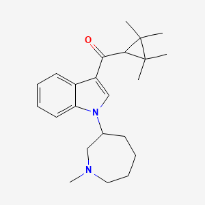 Chemical structure of AB-005 azepane isomer
