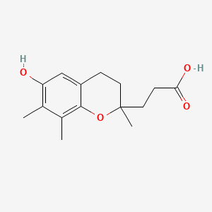 Chemical structure of γ-CEHC