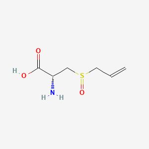 Chemical structure of (±)-Alliin