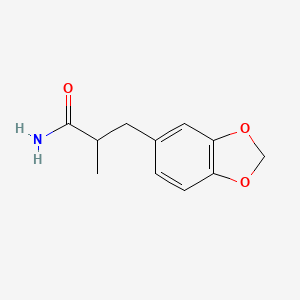 Chemical structure of Mmdppa
