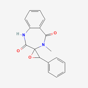 Chemical structure of Cyclopenin