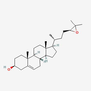 Chemical structure of (24S,25)-Epoxycholesterol