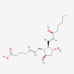 Chemical structure of 5-trans Prostaglandin F2β