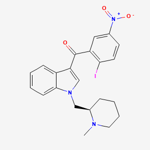 Chemical structure of (R)-AM1241