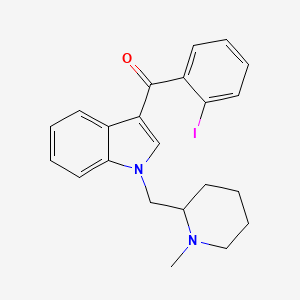 Chemical structure of AM2233