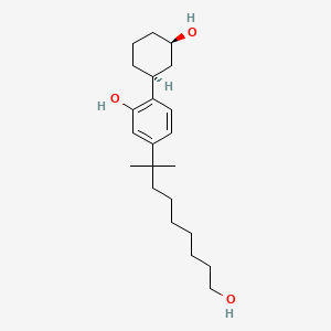 Chemical structure of CP 47,497-C8-homolog C-8-hydroxy metabolite