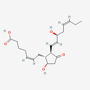 Chemical structure of Prostaglandin D3