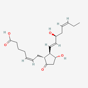Chemical structure of Prostaglandin E3